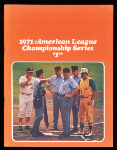 PGMAL 1971 Baltimore Orioles